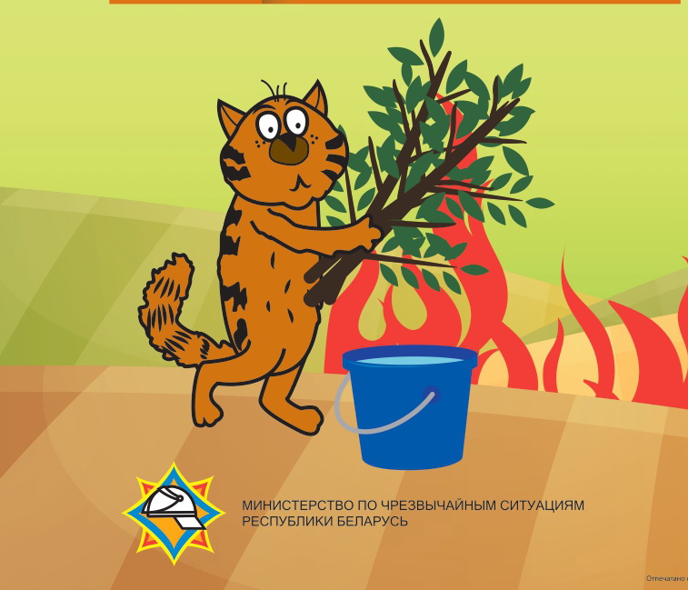 Внимание! Сухая растительность!